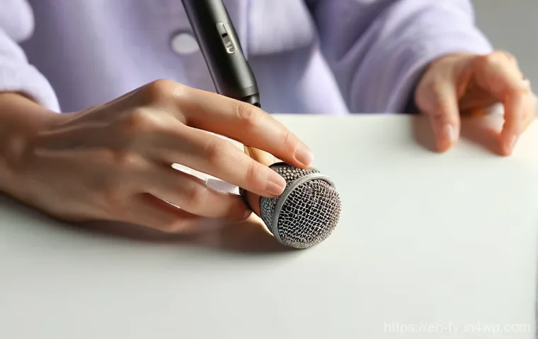 ASMR이 우울증에 미치는 영향 - **Prompt:** A person is deeply immersed in an ASMR experience, seated comfortably in a plush armchai...